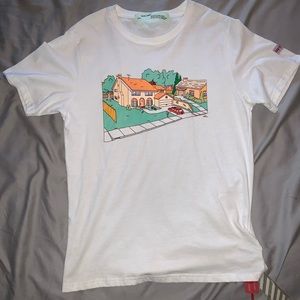 Off- white tee